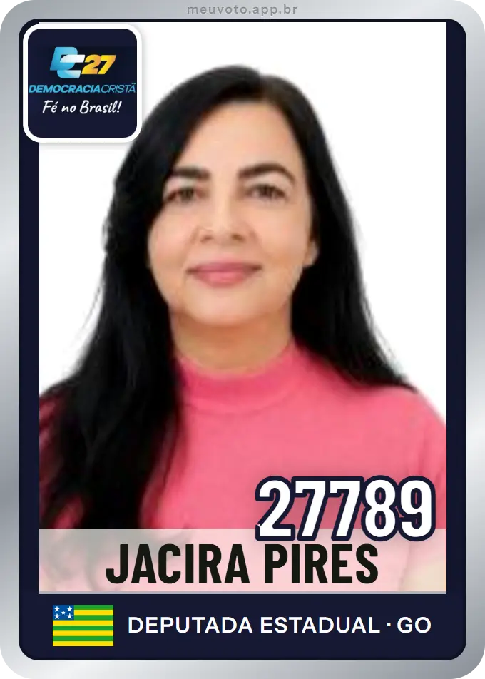 Carta de Jacira Pires, número 27789, DC