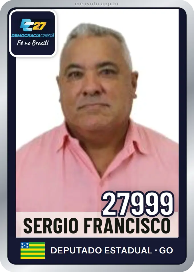 Carta de Sergio Francisco, número 27999, DC