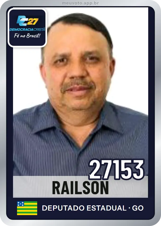 Carta de Railson, número 27153, DC