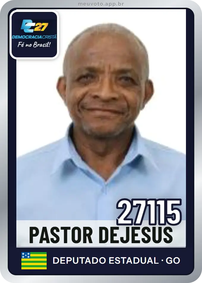 Carta de Pastor Dejesus, número 27115, DC