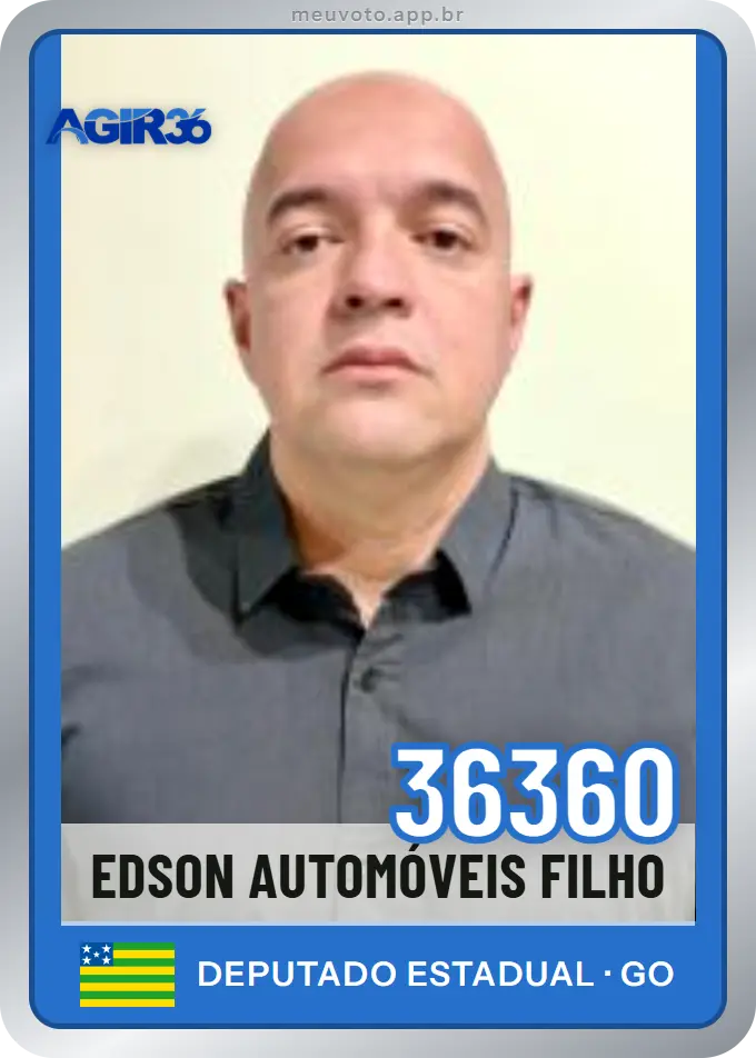Carta de Edson Automóveis Filho, número 36360, Agir