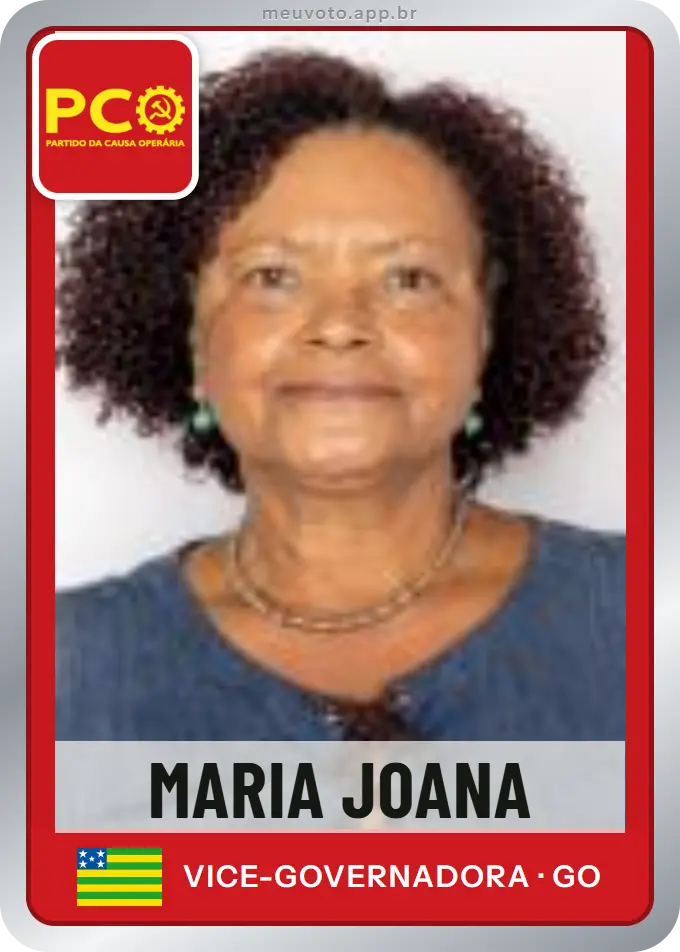 Carta de Maria Joana, PCO