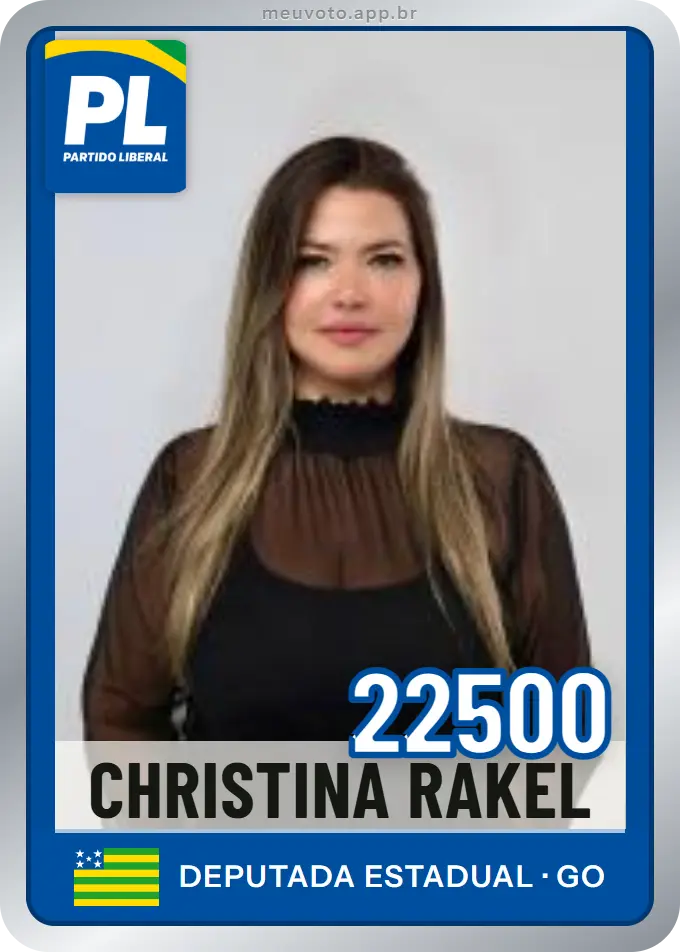 Carta de Christina Rakel, número 22500, PL