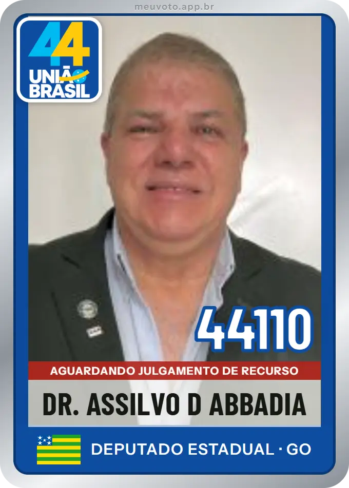 Carta de Dr. Assilvo D Abbadia, número 44110, União